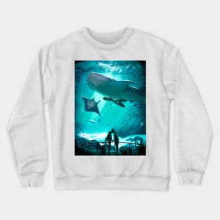 Aquarium Kiss Crewneck Sweatshirt